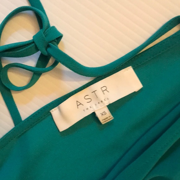 ASTR turquoise romper - Picture 3 of 3